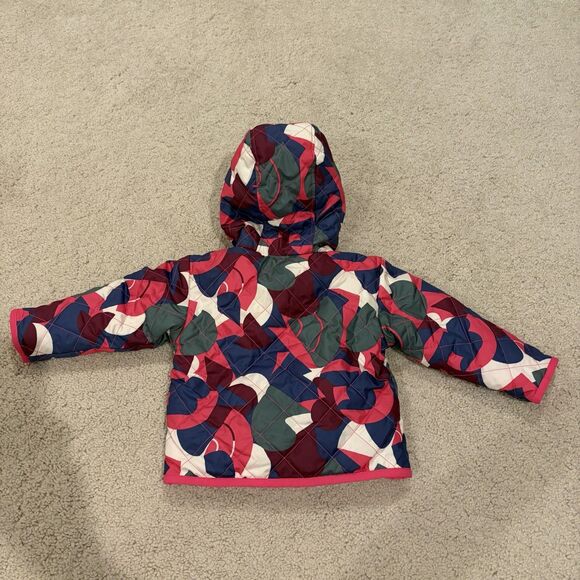 NWT North Face Shady Glade Reversible Water Repellent Hooded Puffer Jacket 3-6mo - Picture 3 of 8